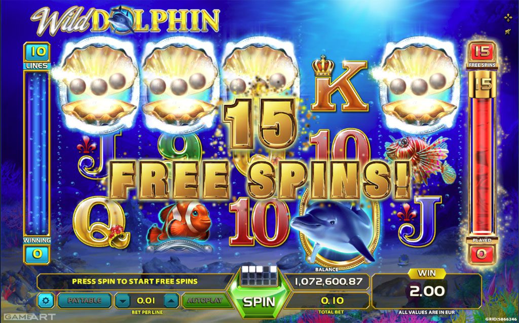 Wild Dolphin — Скріншоти з гри 3 | GamblingShot