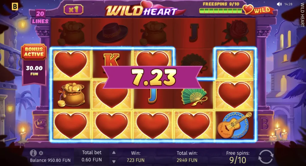 Wild Heart — Скриншоты из игры 3 | GamblingShot