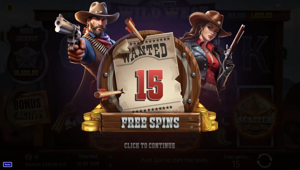 Wild West TRUEWAYS — Скриншоты из игры 3 | GamblingShot