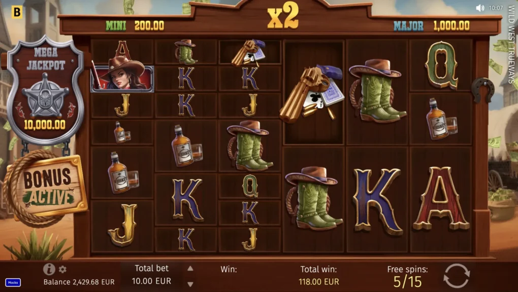 Wild West TRUEWAYS — Скриншоты из игры 4 | GamblingShot