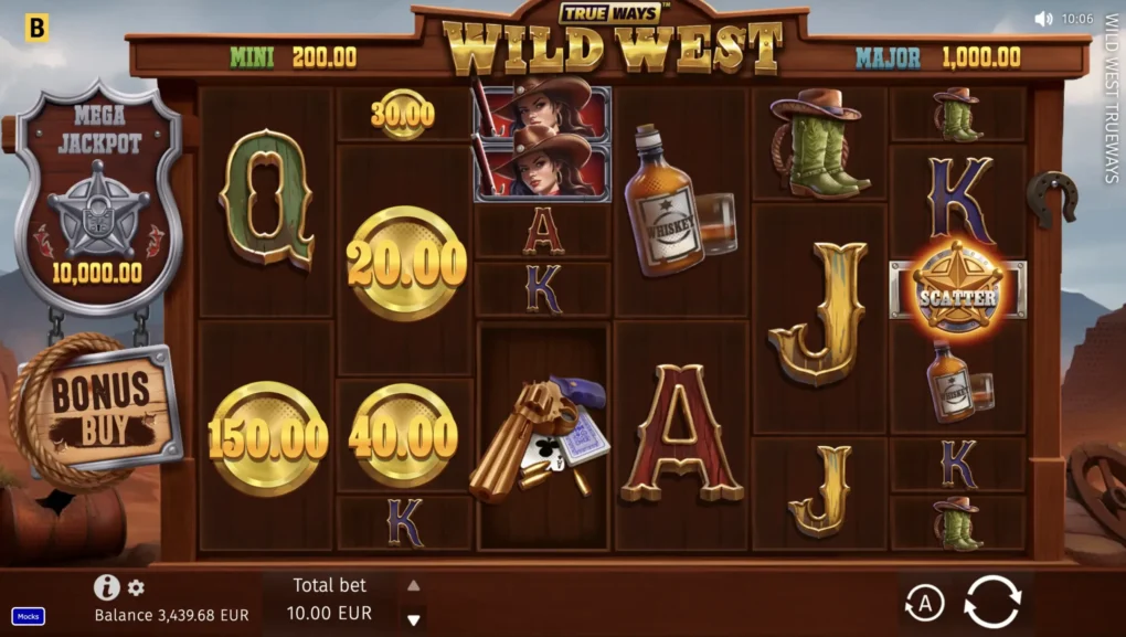 Wild West TRUEWAYS — Скриншоты из игры 6 | GamblingShot