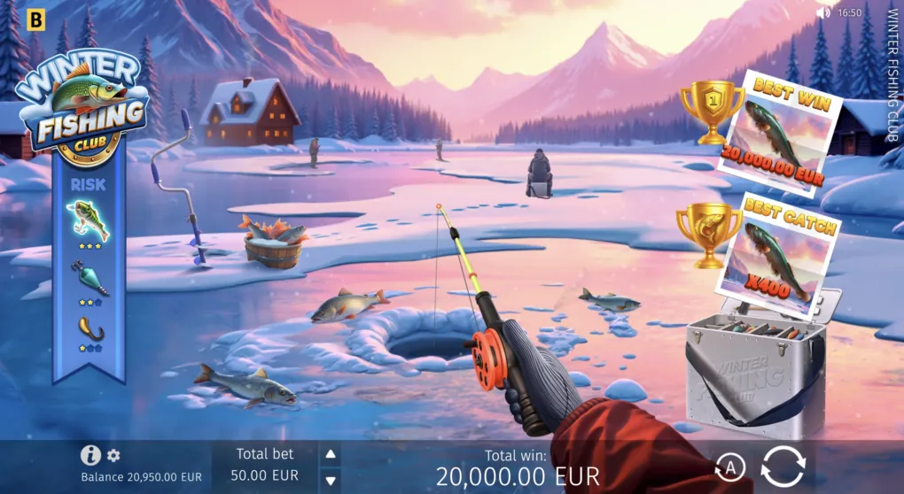 Winter Fishing Club — Скріншоти з гри 3 | GamblingShot