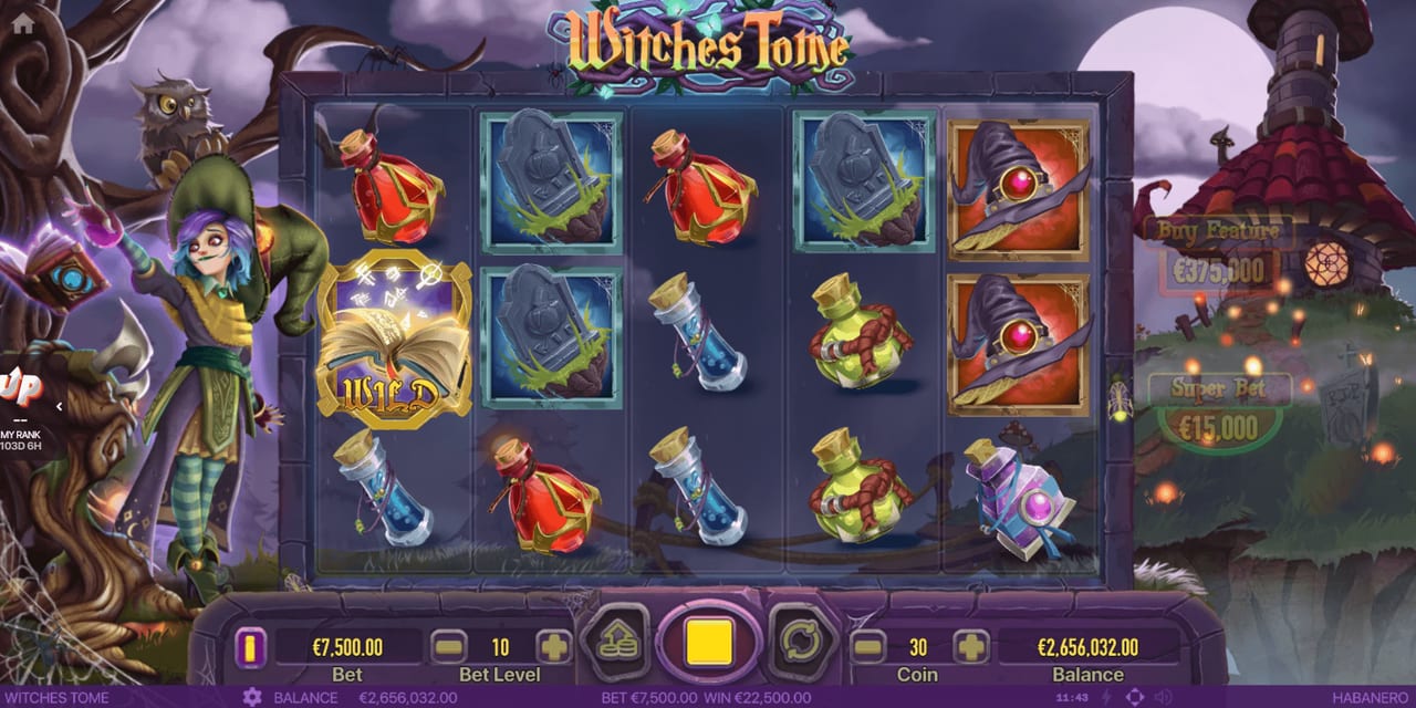 Witches Tome — Скриншоты из игры 1 | GamblingShot