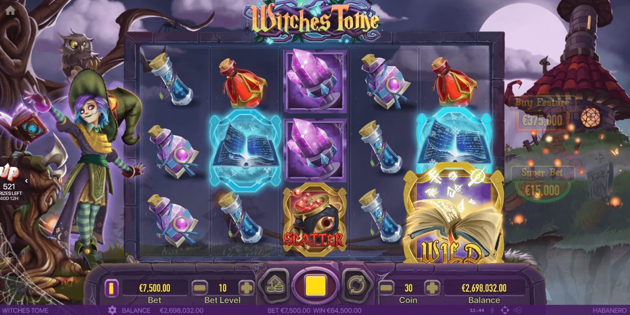 Witches Tome — Скриншоты из игры 4 | GamblingShot