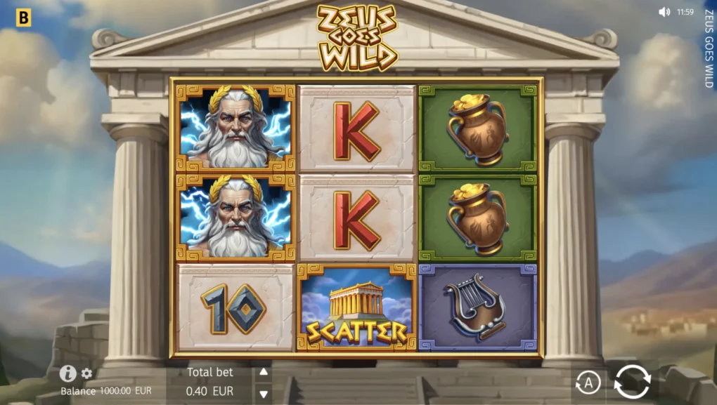 Zeus Goes Wild — Скріншоти з гри 1 | GamblingShot