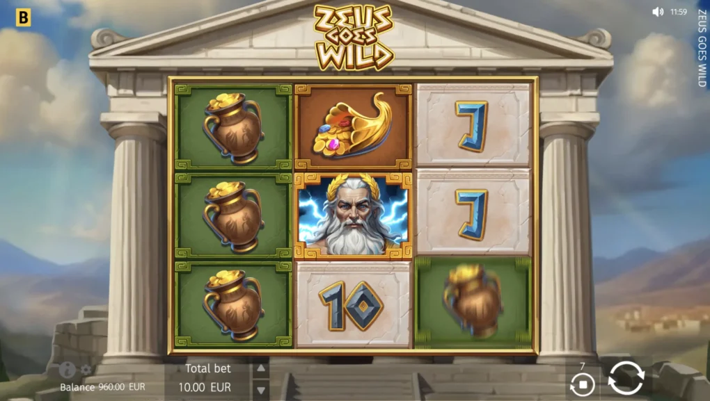 Zeus Goes Wild — Скріншоти з гри 3 | GamblingShot