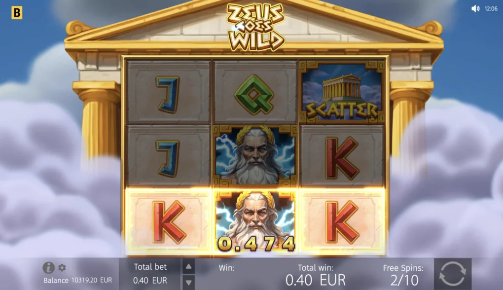 Zeus Goes Wild — Скріншоти з гри 4 | GamblingShot
