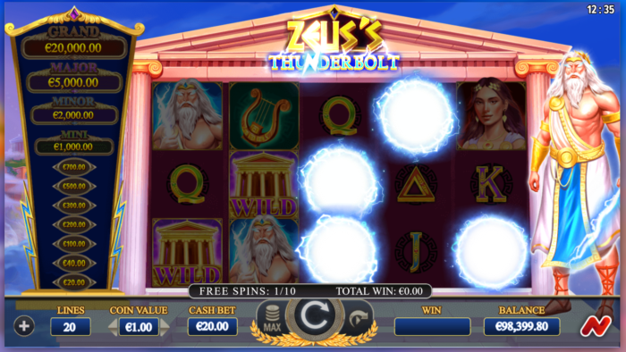 Zeus’s Thunderbolt — Скріншоти з гри 1 | GamblingShot