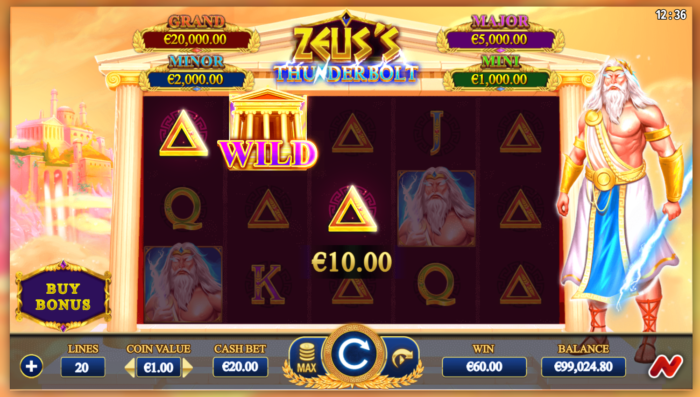 Zeus’s Thunderbolt — Скріншоти з гри 2 | GamblingShot